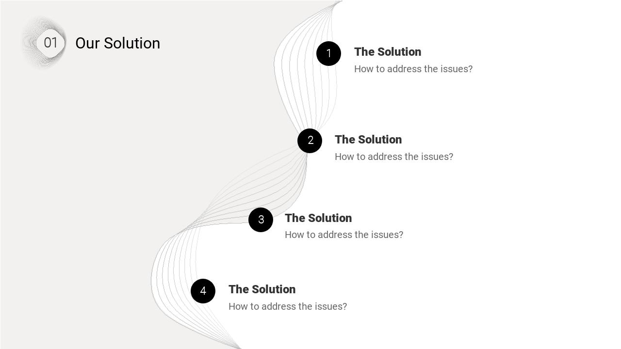 极简艺术文创空间运营体融资商业计划书模板-Our Solution