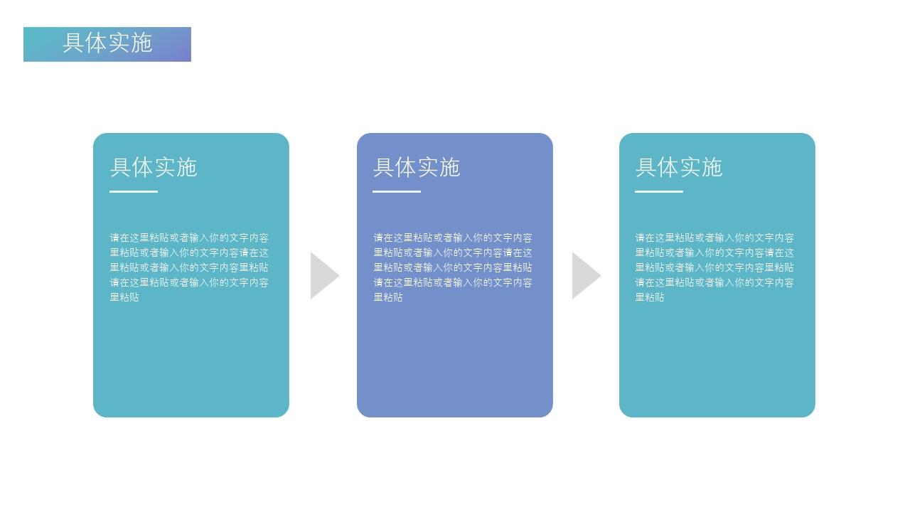世界卫生日活动宣传策划PPT模板-具体实施