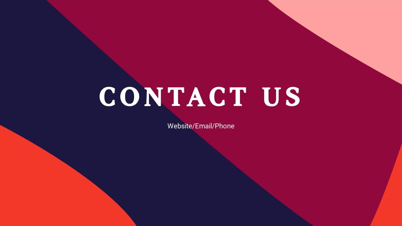 文化艺术创业项目天使轮商业计划书PPT-    CONTACT US