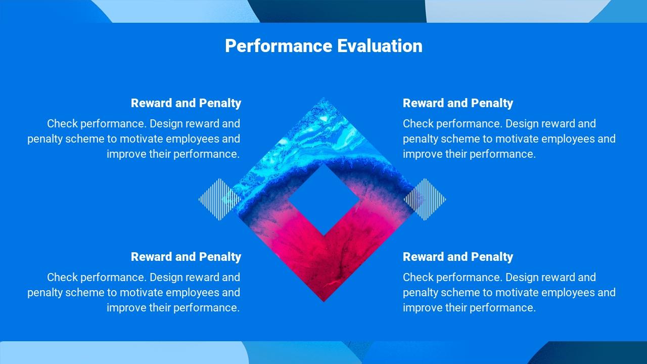 蓝色互联网品牌运营方案英文PPT模板-Performance Evaluation