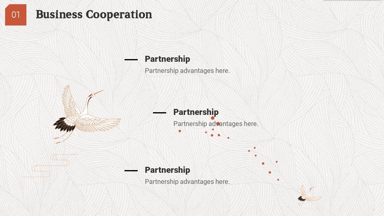 传统手工艺文化创业融资商业计划书PPT模板-Business Cooperation