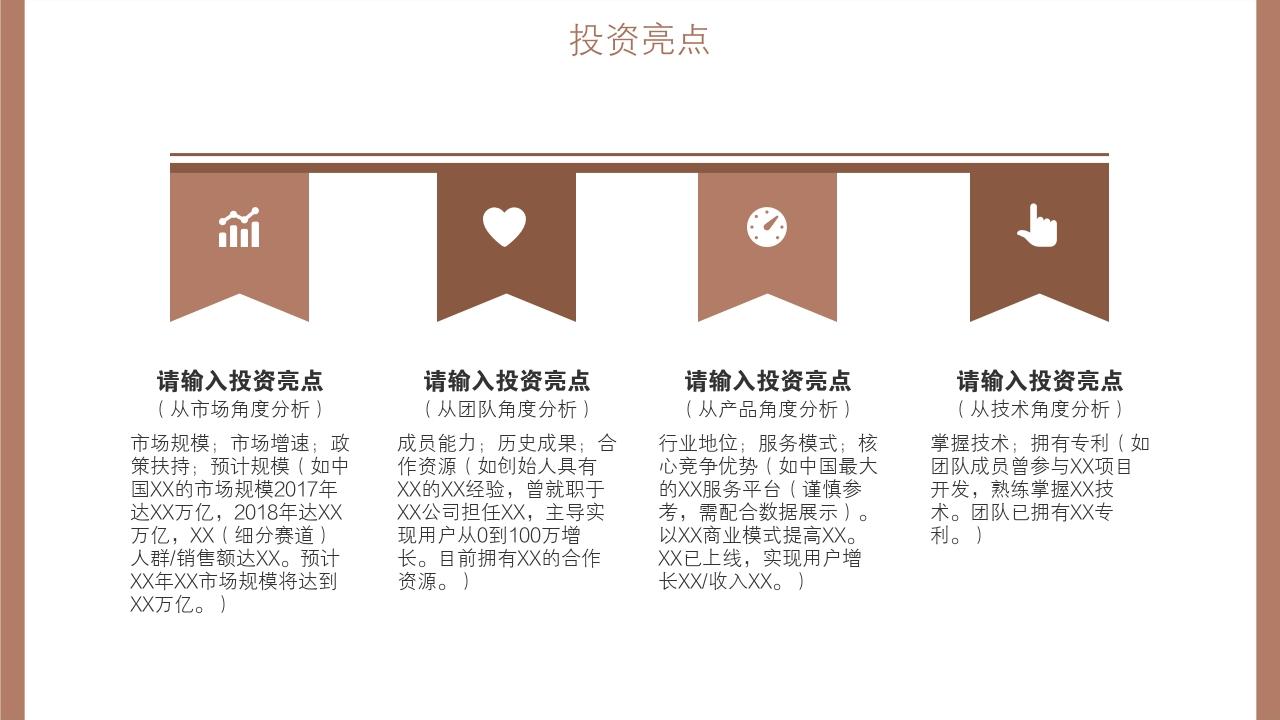餐饮行业轻奢网红简餐健康餐创业项目商业计划书模板-投资亮点