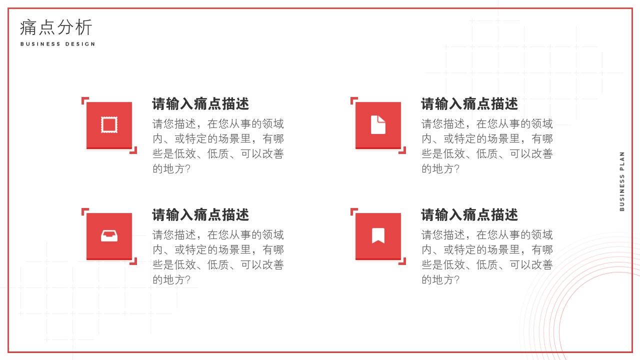大学生餐厅项目商业计划书模板-痛点分析